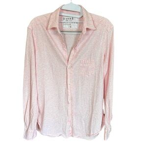 Frank & Eileen NWOT Eileen Tee Lab Button Down Shirt Pink Women’s Size S